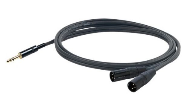 Picture of Challenge Split Lead 6.3mm TRS > 2 x mXLR 0.3m