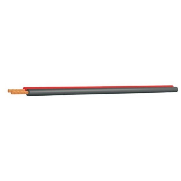 Picture of Proel Bulk Speaker Cable Flat Trurip 2 x 1.0mm² RD /BK