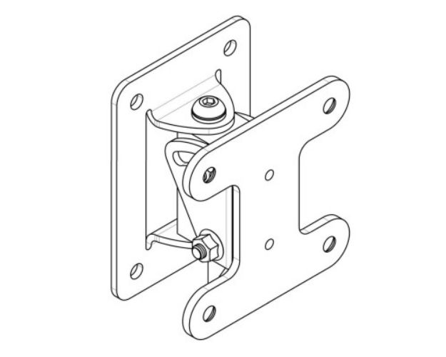 Picture of Martin 10" & 12" Wall Bracket WHITE Weather Resistant