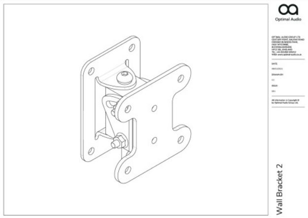 Picture of Optimal WALL Bracket for Cuboid 10 and 12