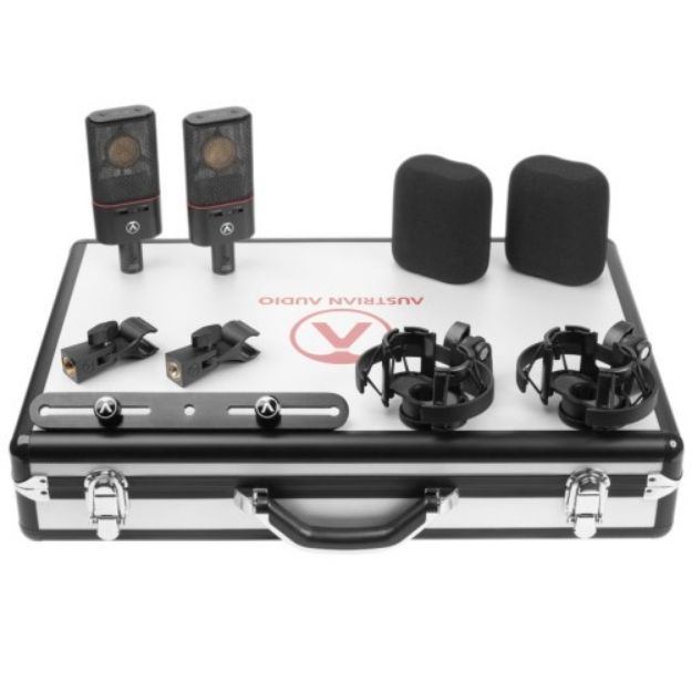 Picture of Austrian Audio DUAL SET OC818 Condenser Microphone BLACK
