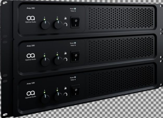 Picture of Optimal Audio 2 x 350W class AB amplifier