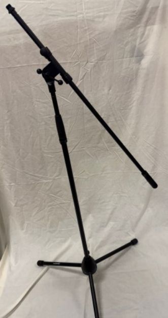 Picture of Jansen Microphone Extendable Boom stand 103-175cm BLACK
