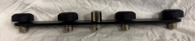 Picture of Jansen Mic Stand Accessory Quad T Bar for 2 Mic Pairs